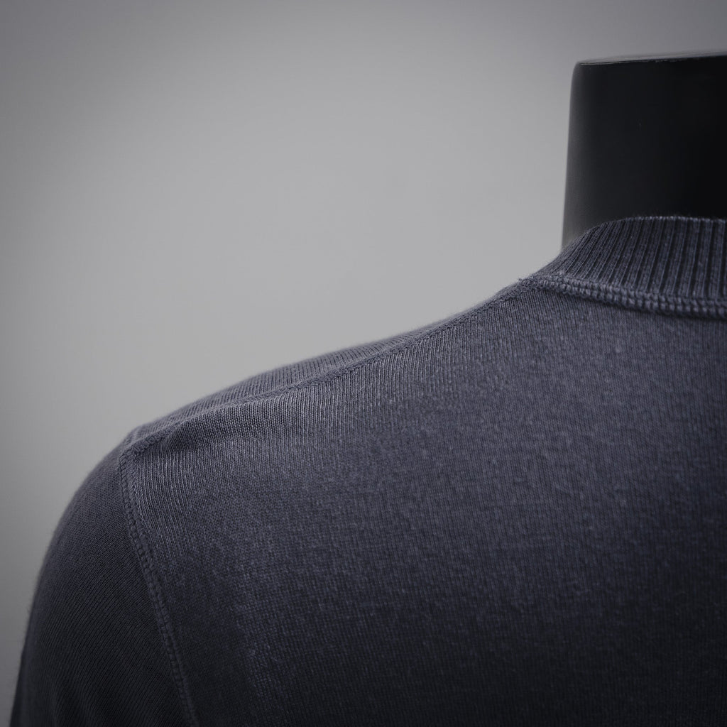 Pra 25ss jacquard knit t-shirt