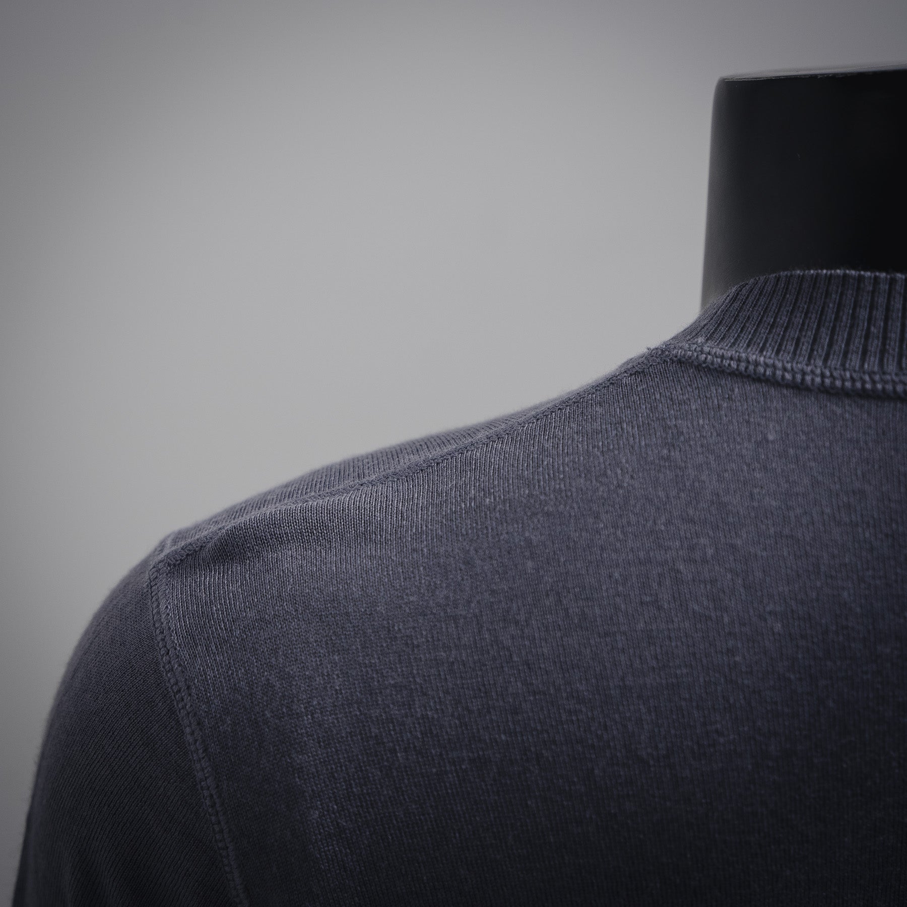 Pra 25ss jacquard knit t-shirt