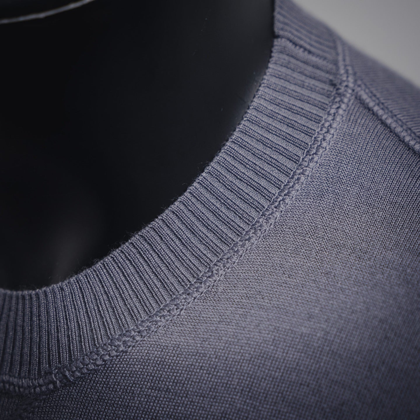 Pra 25ss jacquard knit t-shirt