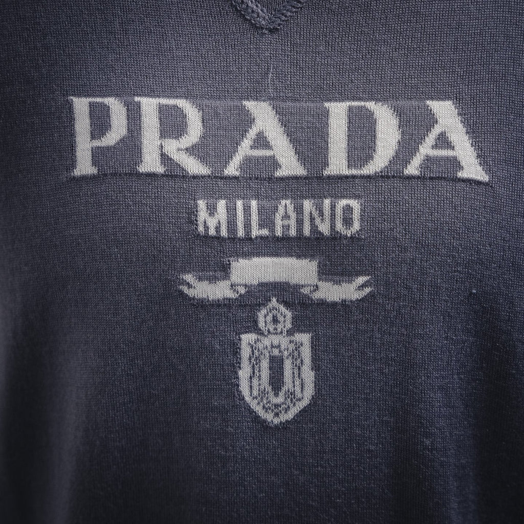 Pra 25ss jacquard knit t-shirt