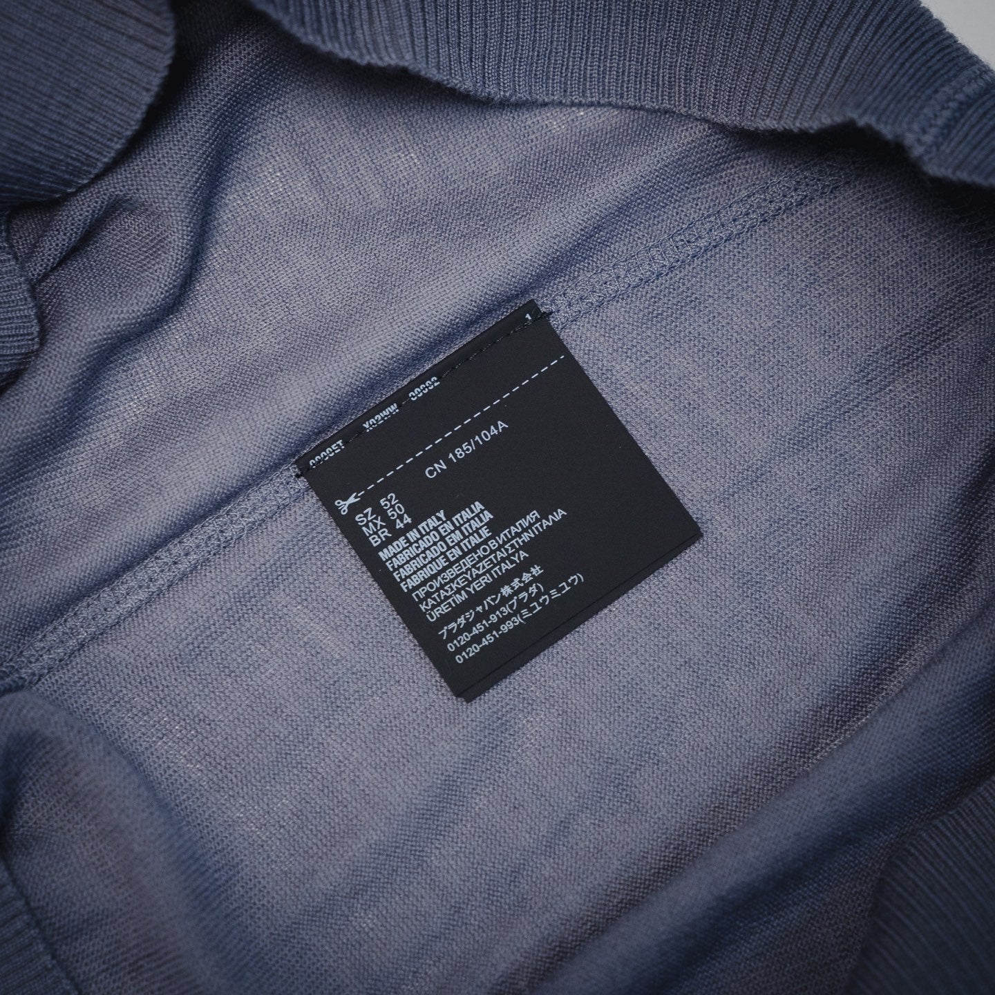 Pra 25ss jacquard knit t-shirt