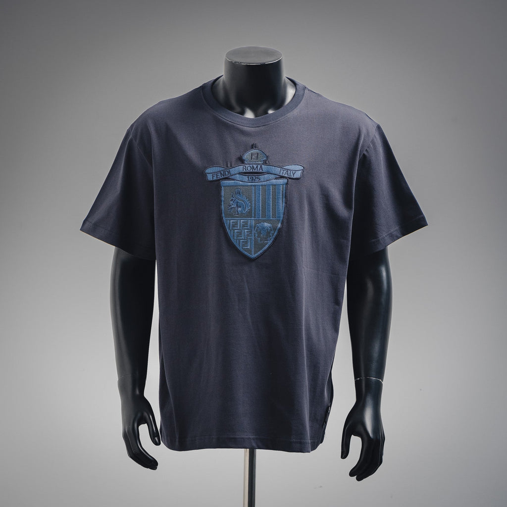 Fen 25ss embroidered t-shirt
