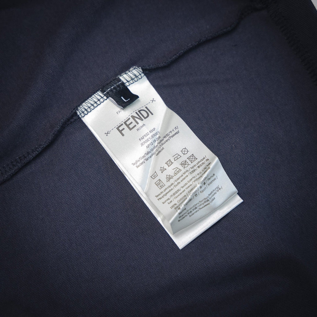 Fen 25ss embroidered t-shirt