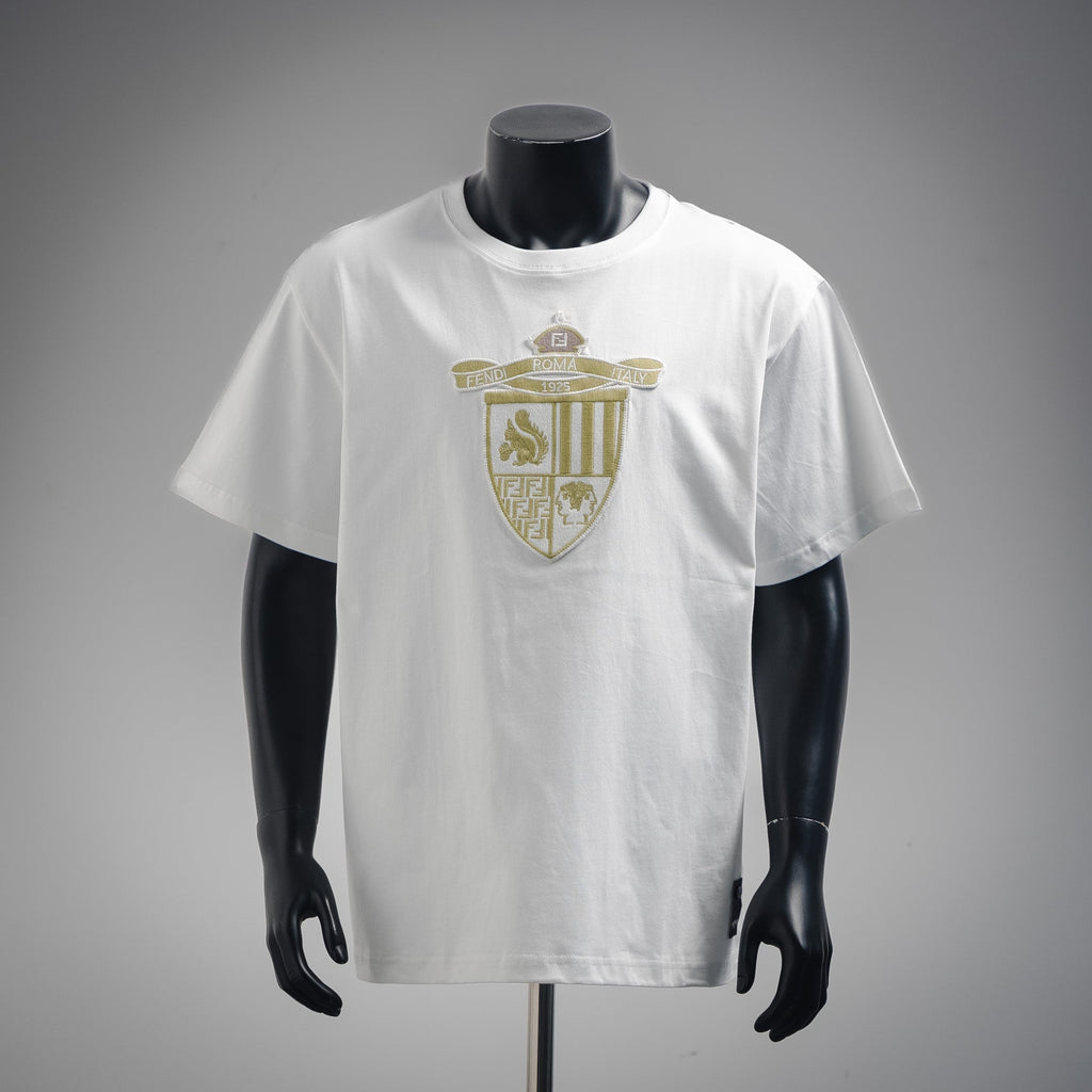 Fen 25ss embroidered t-shirt