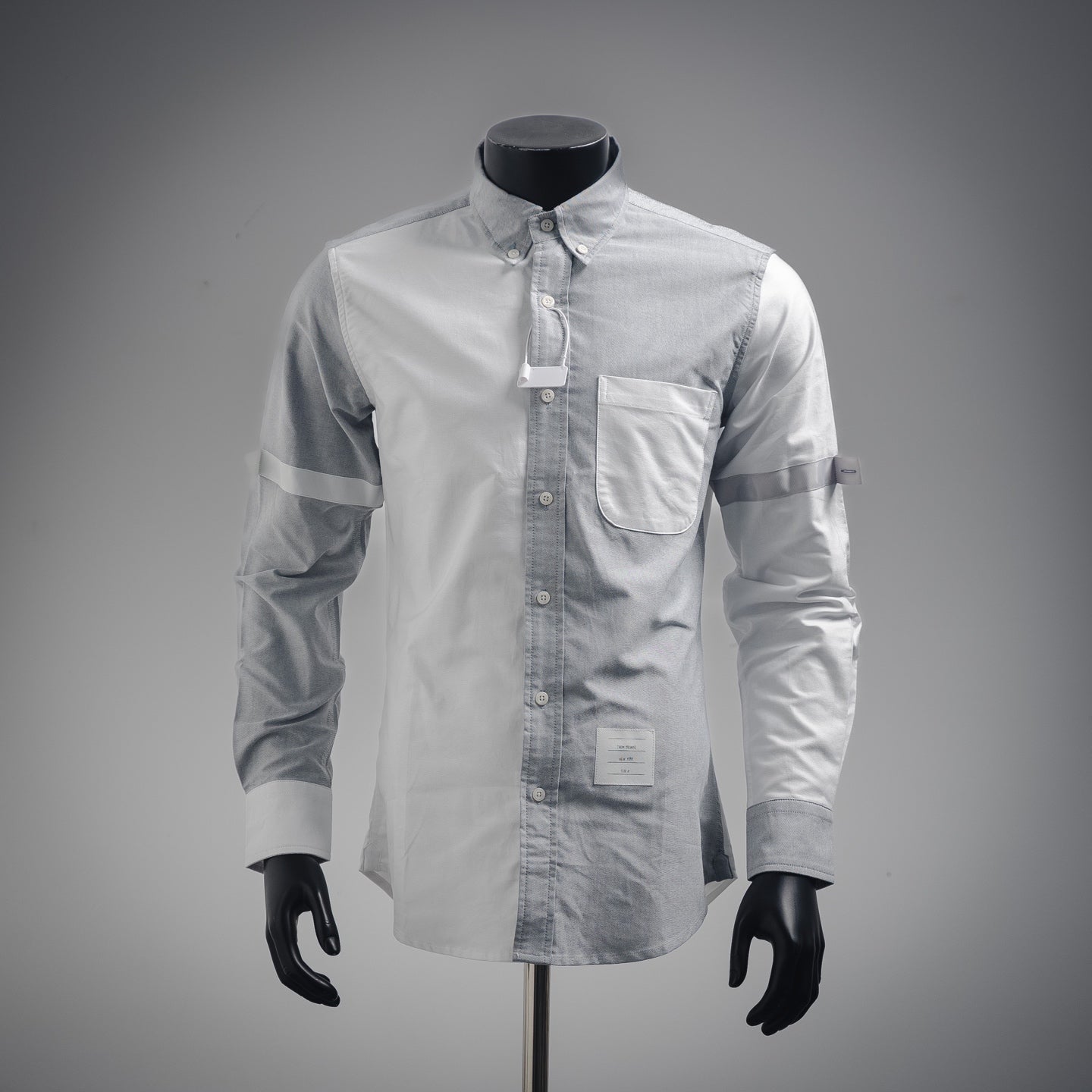 Thom 25ss contrast color shirt