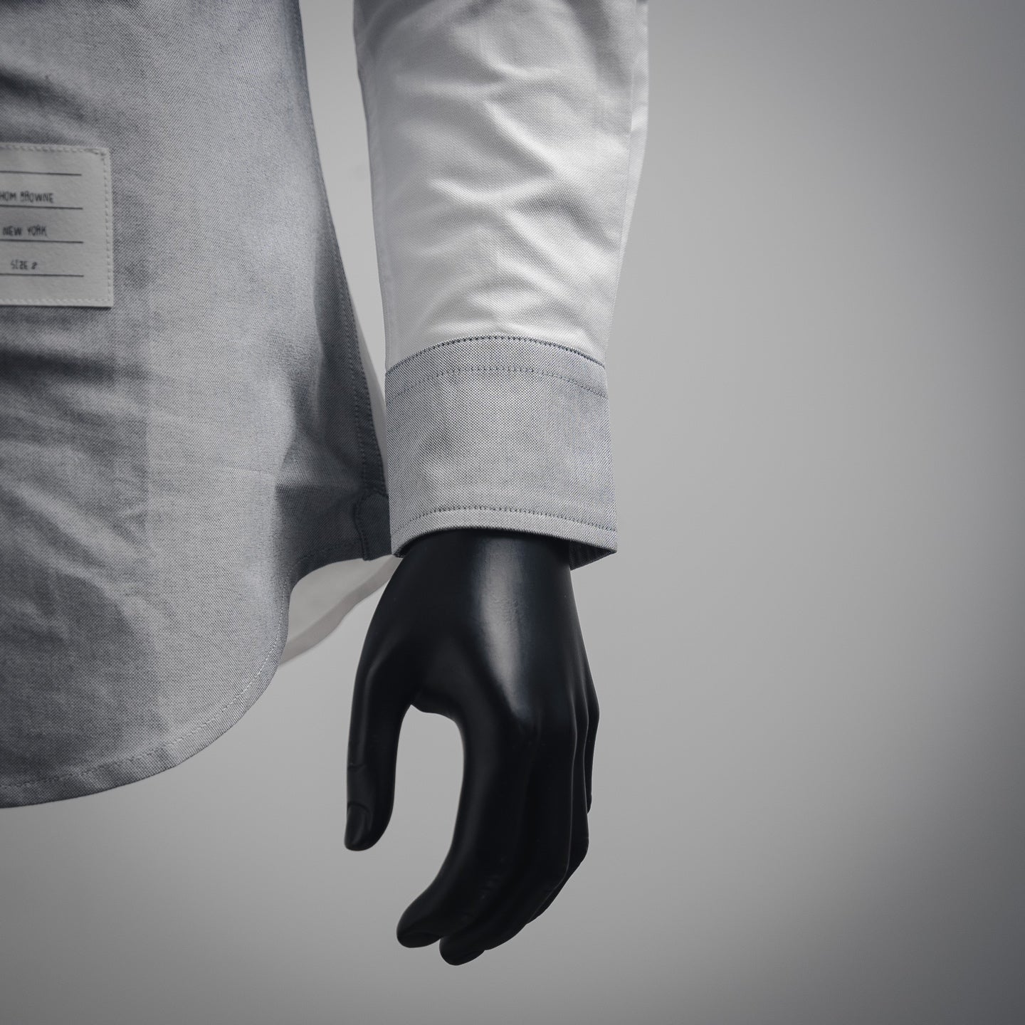 Thom 25ss contrast color shirt