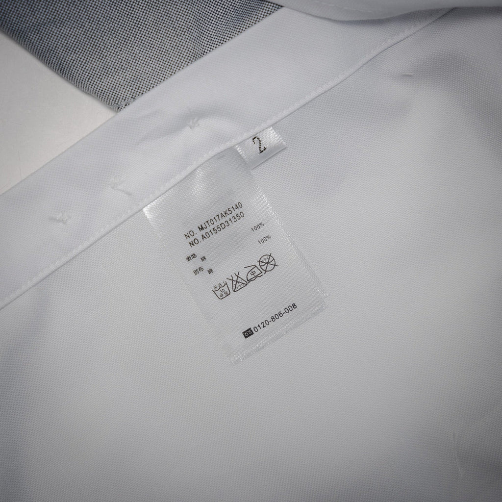 Thom 25ss contrast color shirt