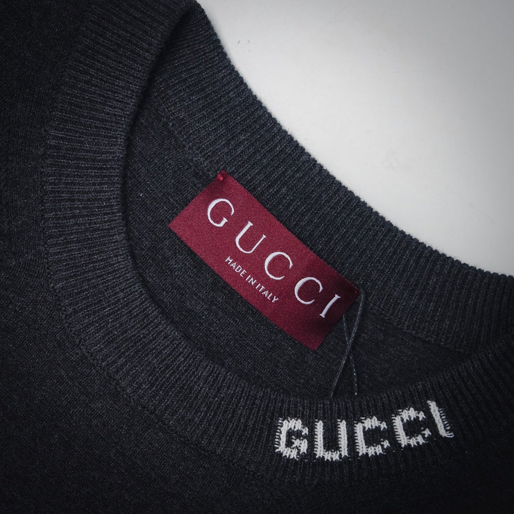 Guc 25ss jacquard knit t-shirt