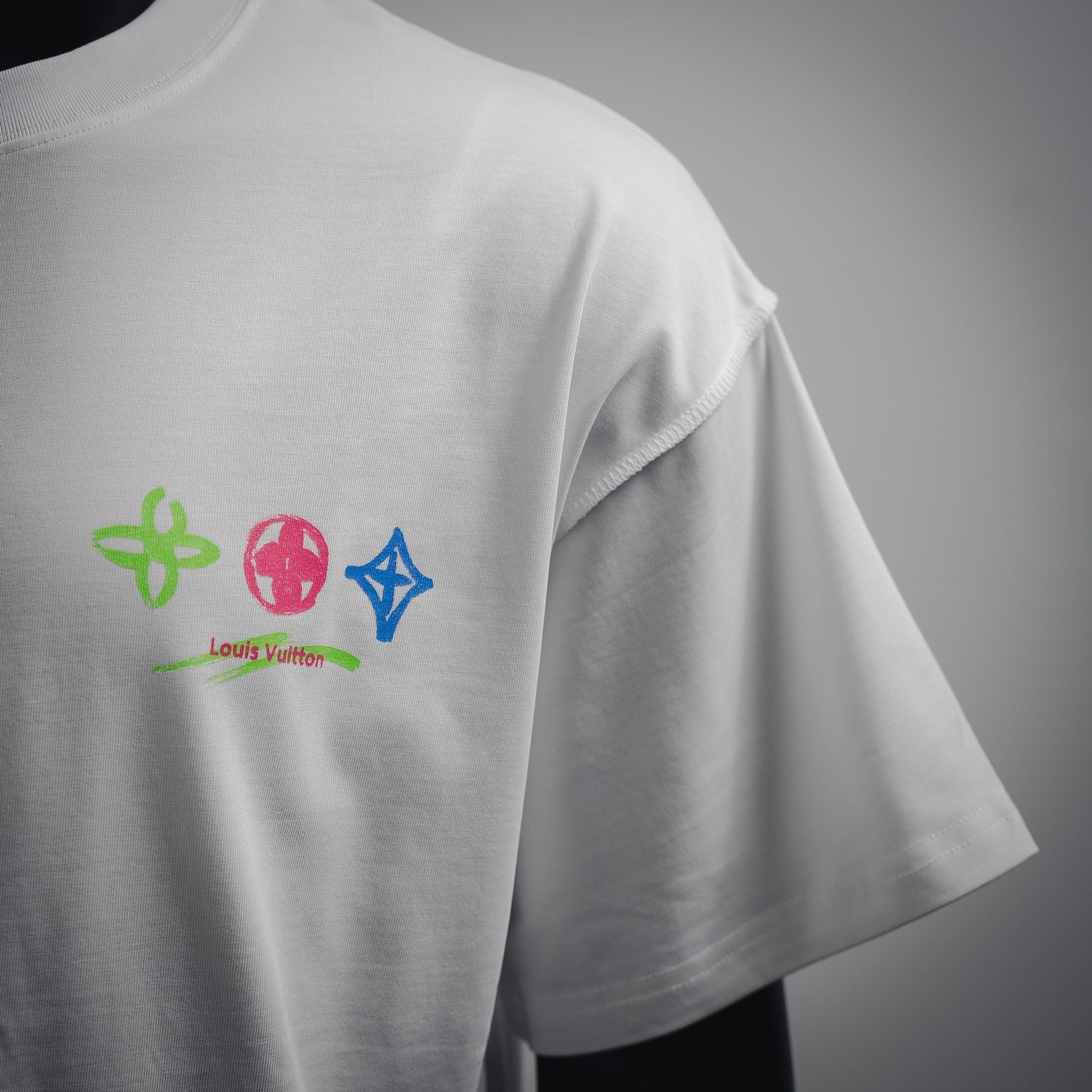 Louis 25ss print t-shirt