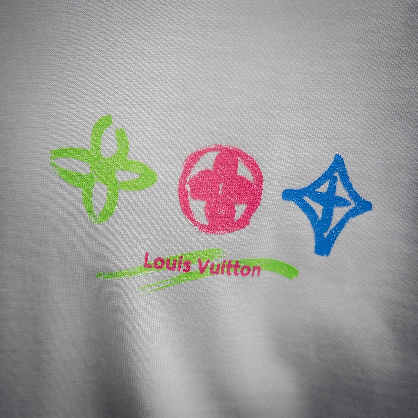 Louis 25ss print t-shirt