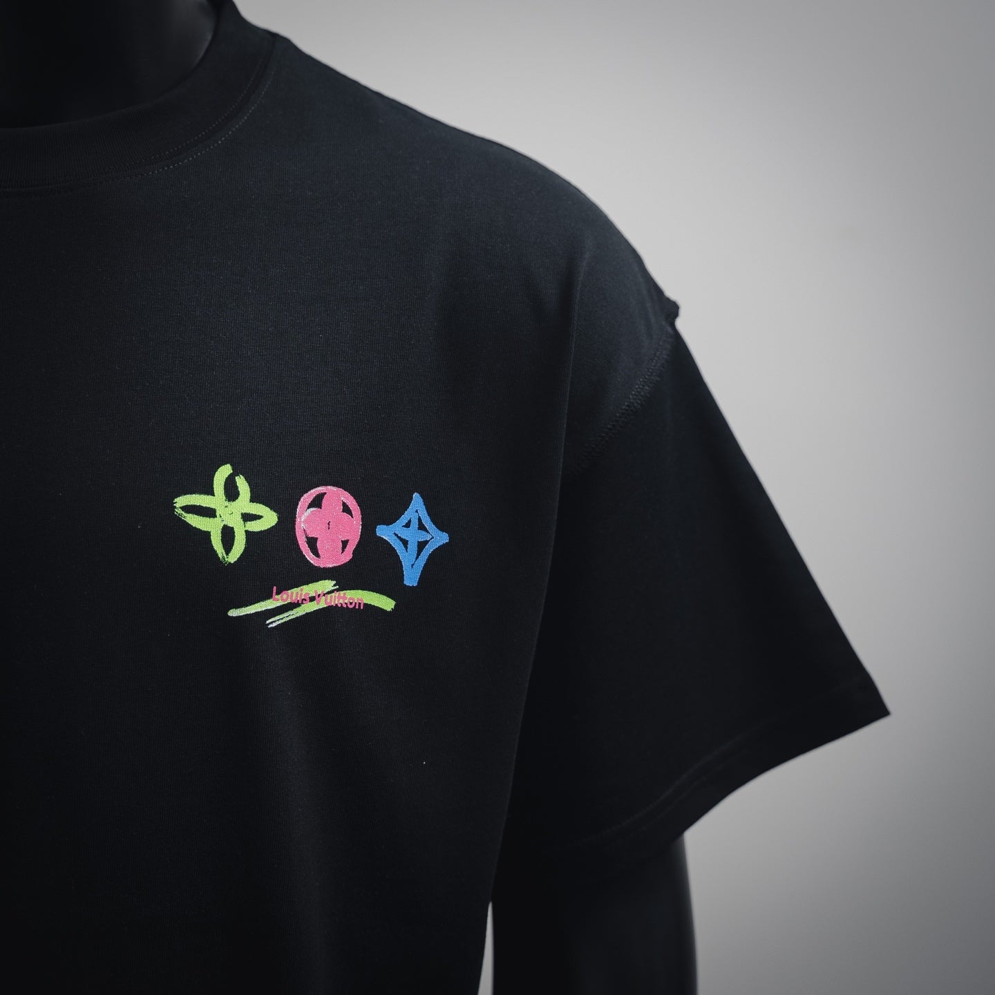 Louis 25ss print t-shirt