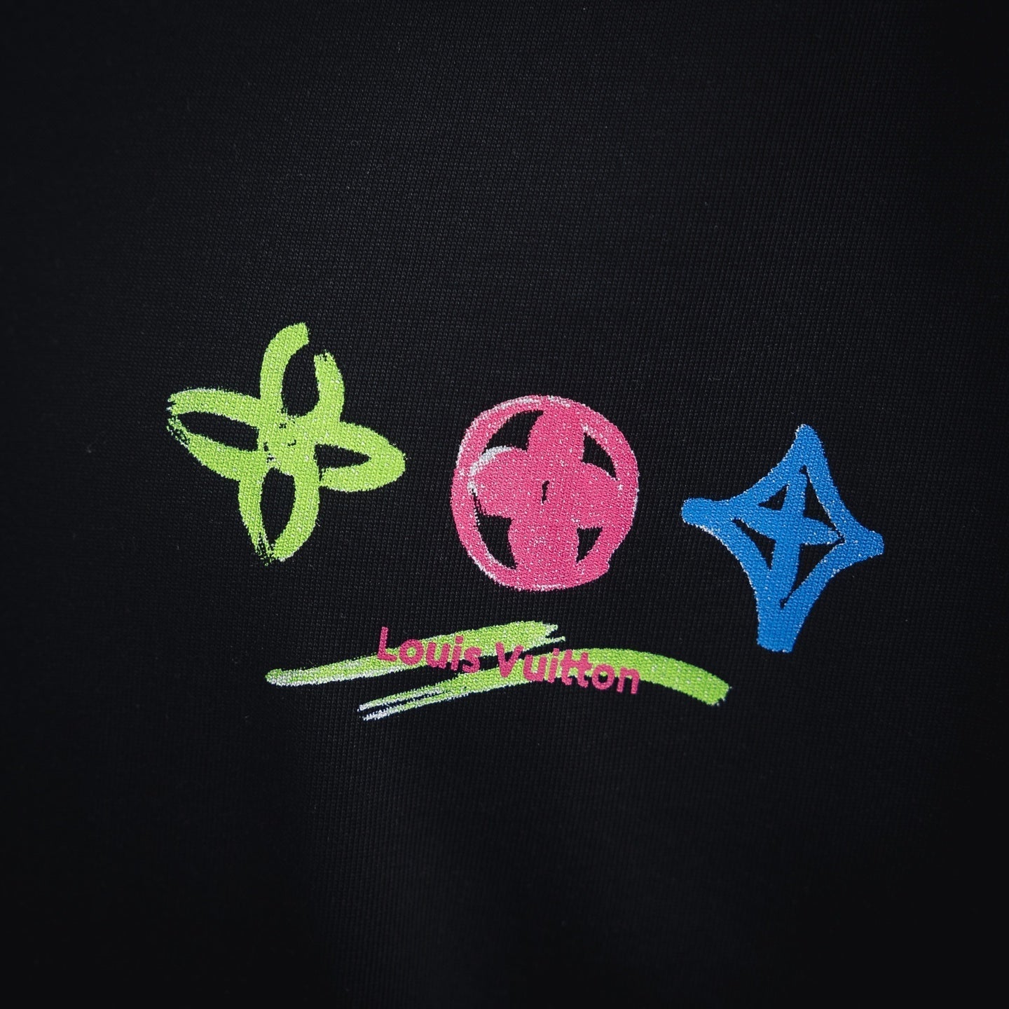 Louis 25ss print t-shirt