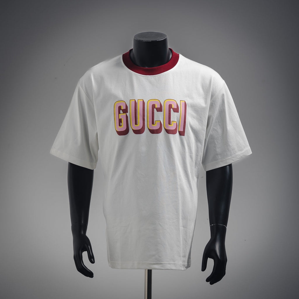 Guc 25ss print t-shirt