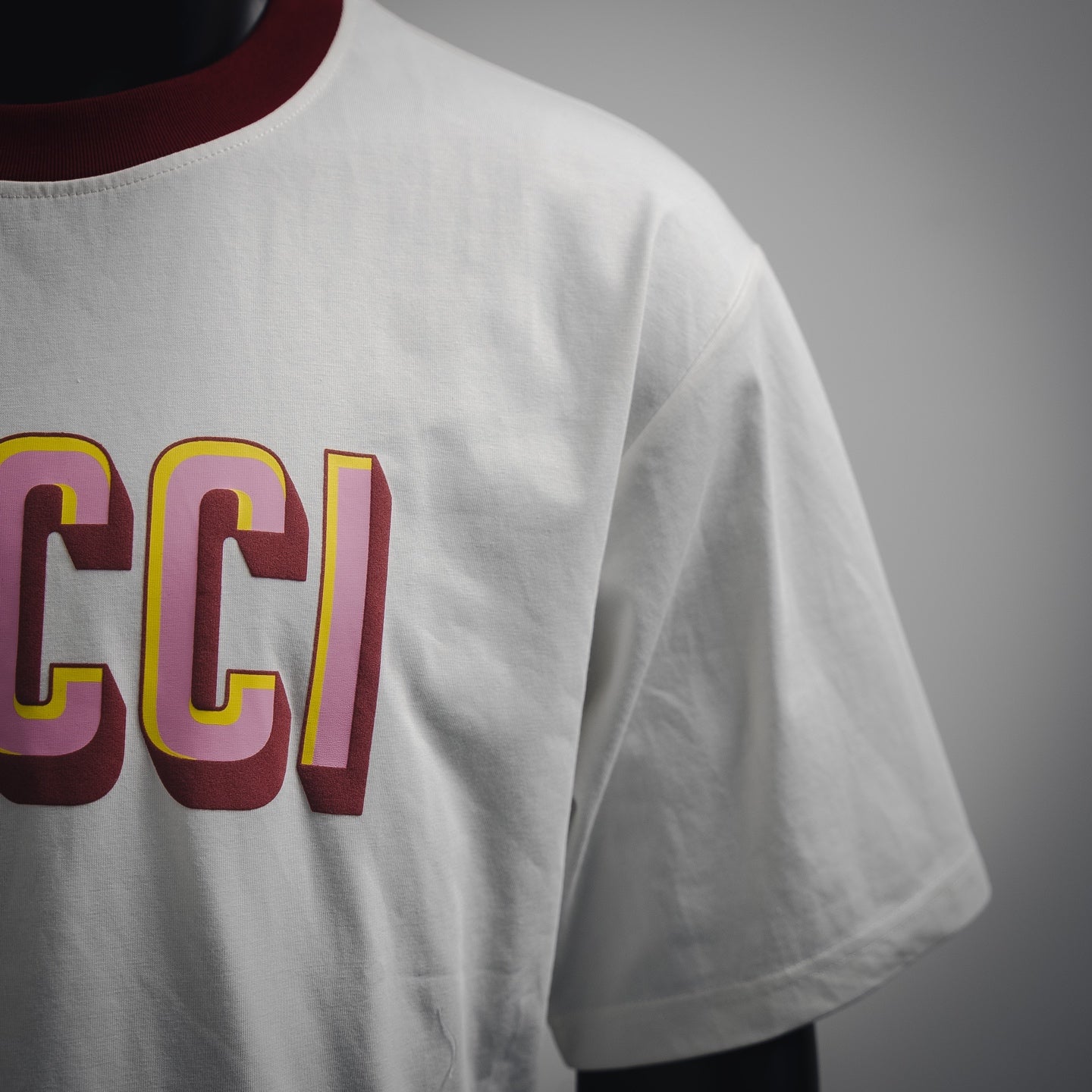 Guc 25ss print t-shirt