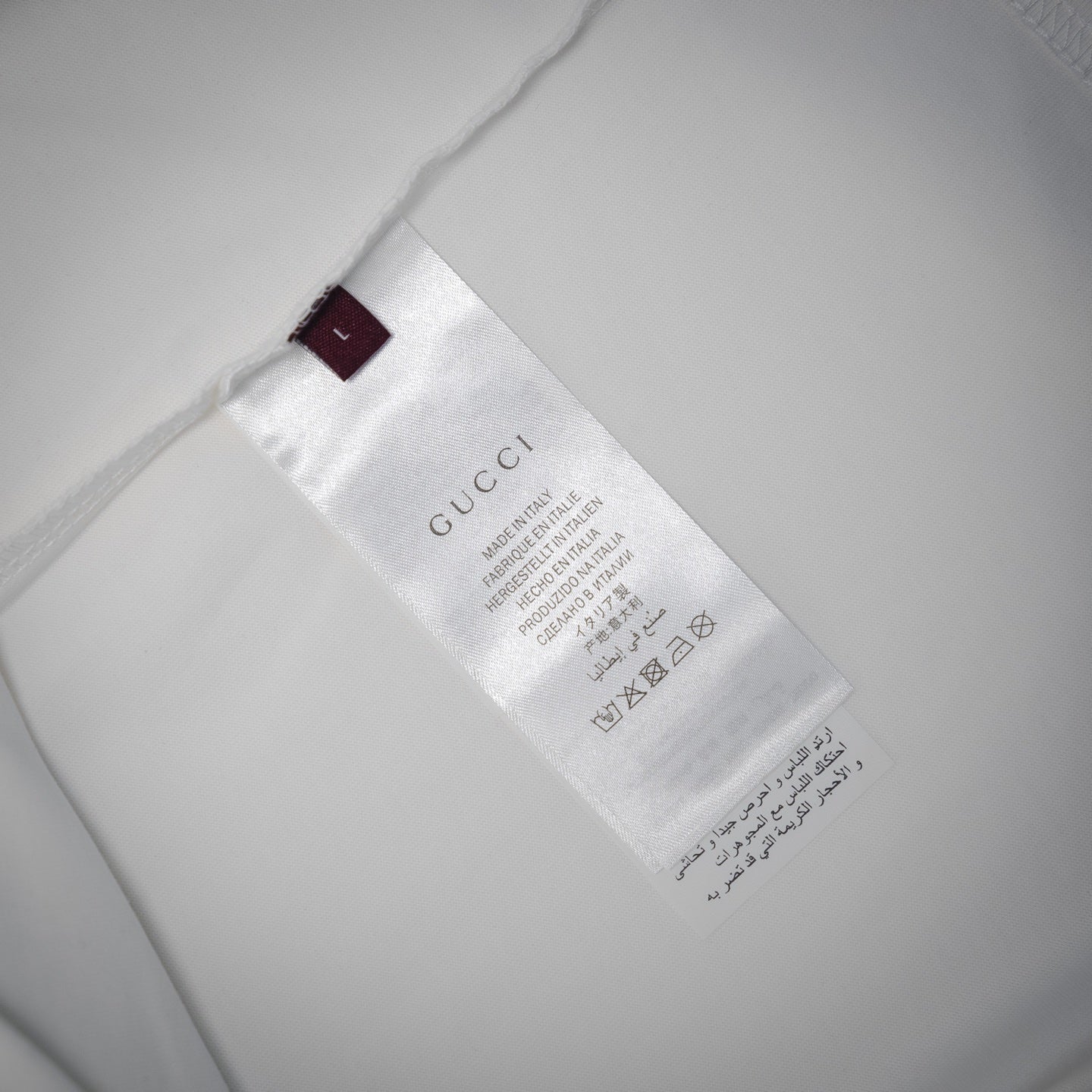 Guc 25ss print t-shirt