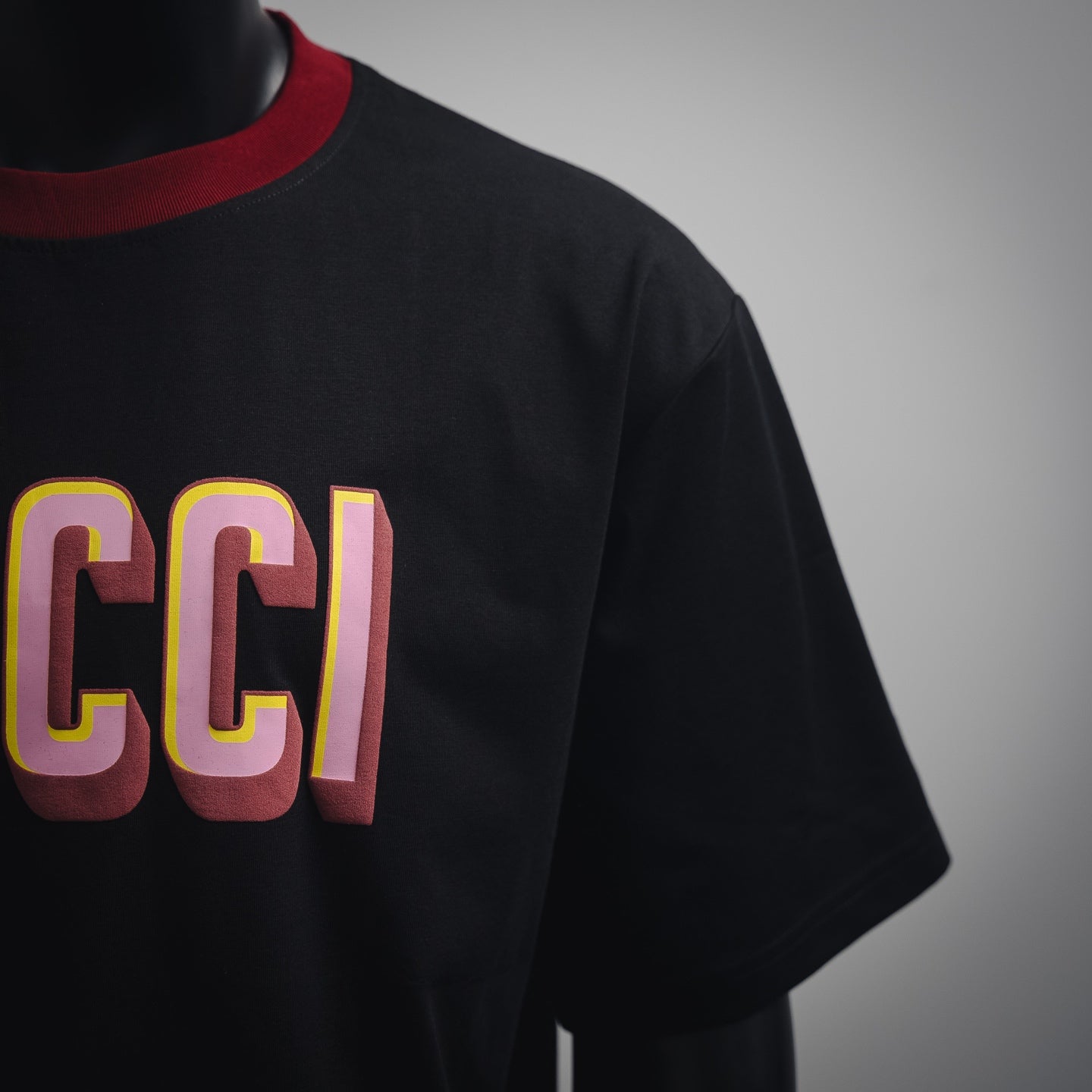 Guc 25ss print t-shirt