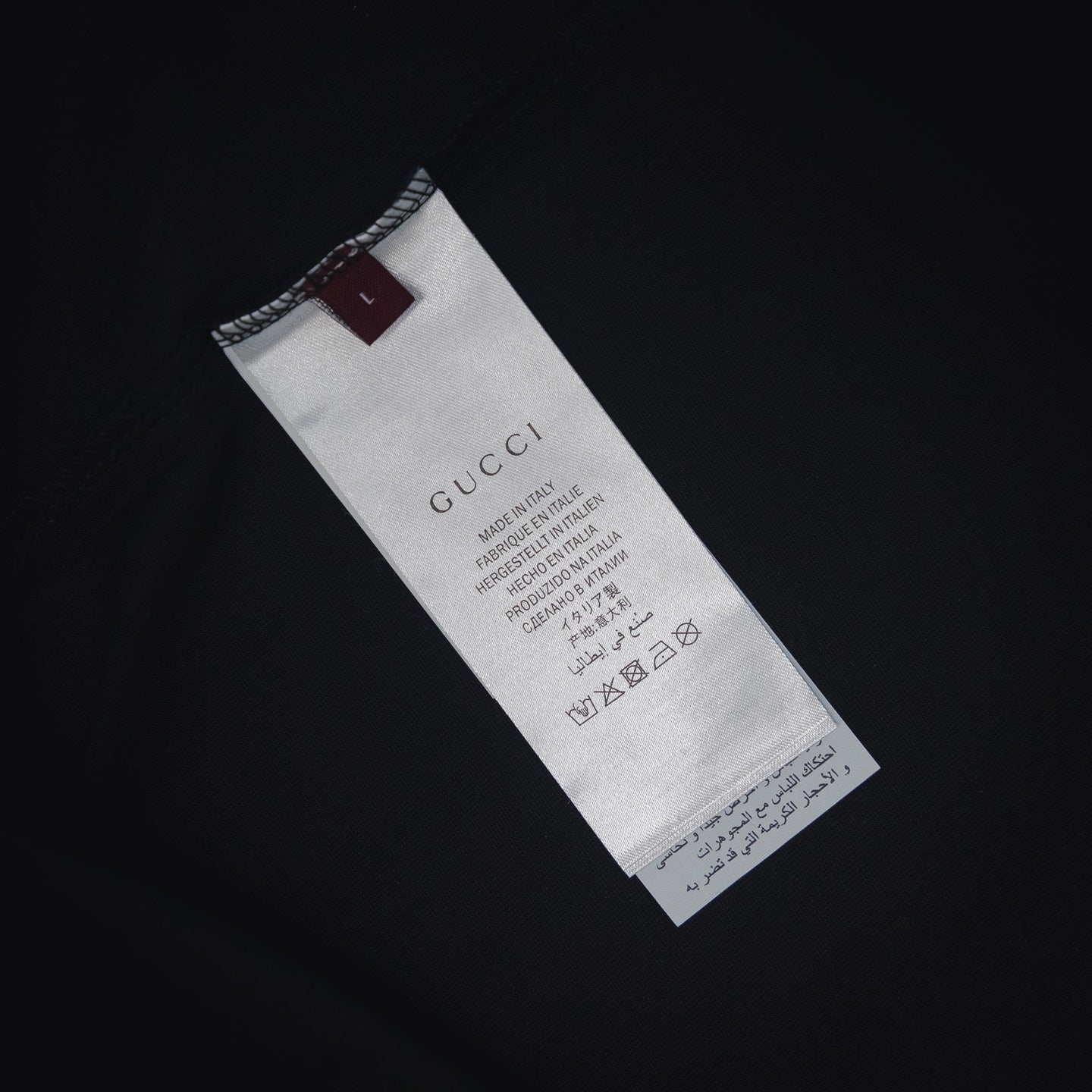 Guc 25ss print t-shirt