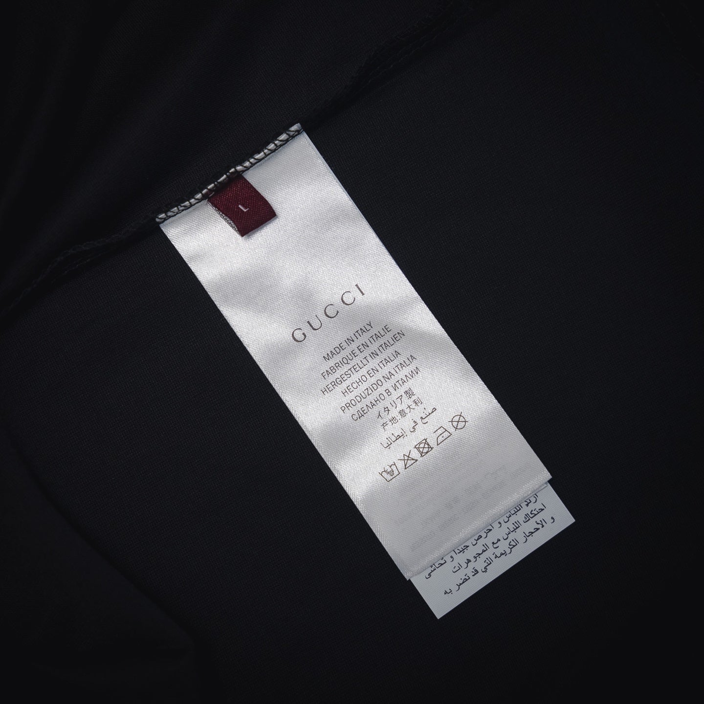 Guc 25ss print t-shirt