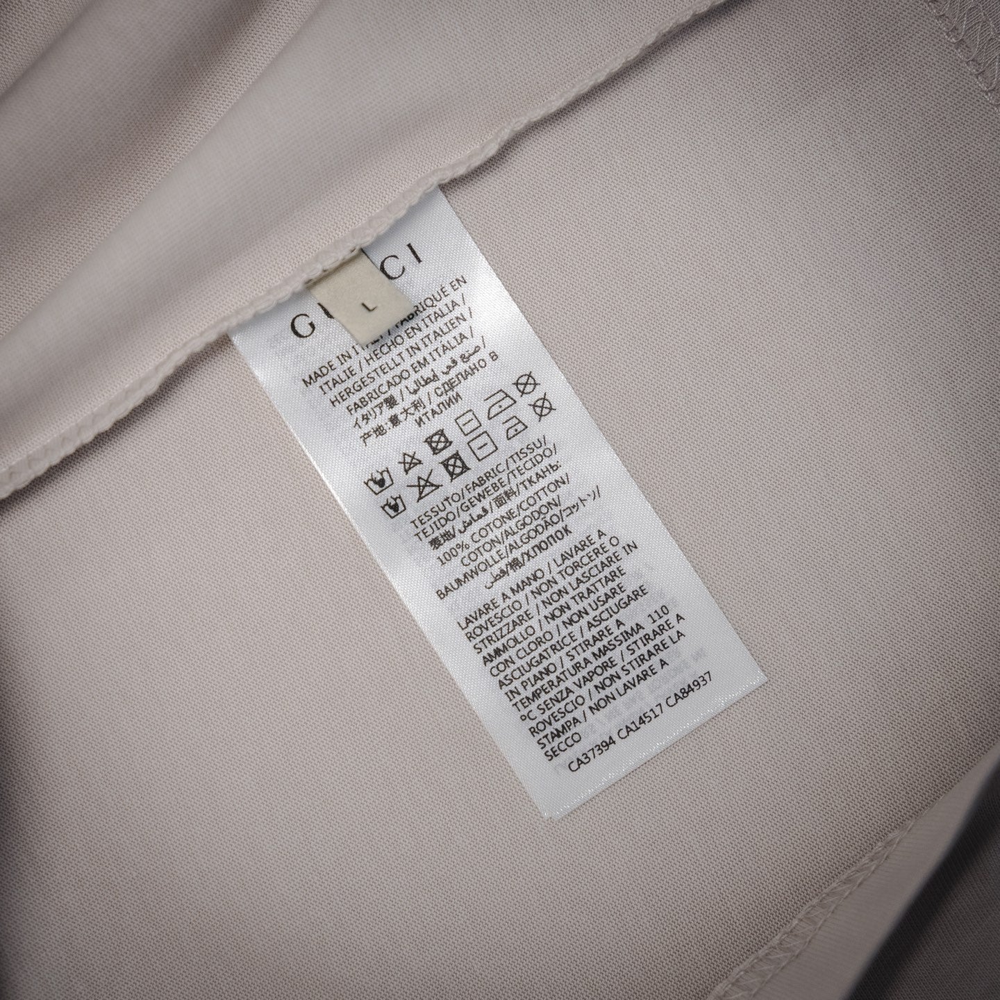 Guc 25ss print t-shirt