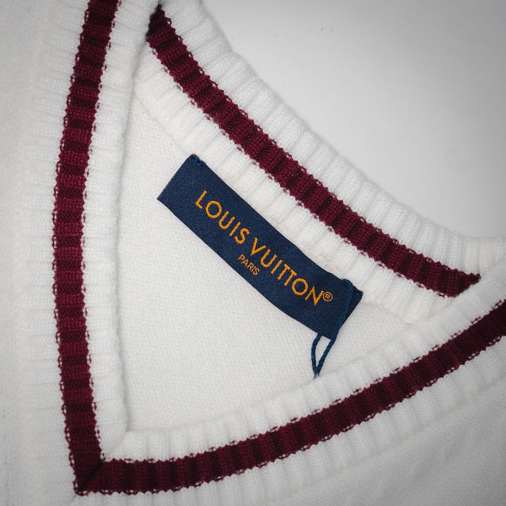 Louis 25ss embroidered knit vest