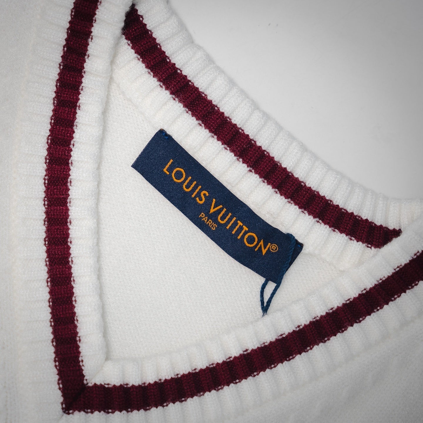 Louis 25ss embroidered knit vest