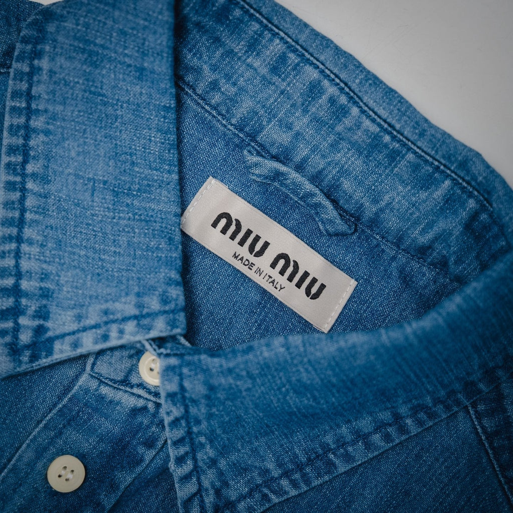 Miu 25ss denim jacket