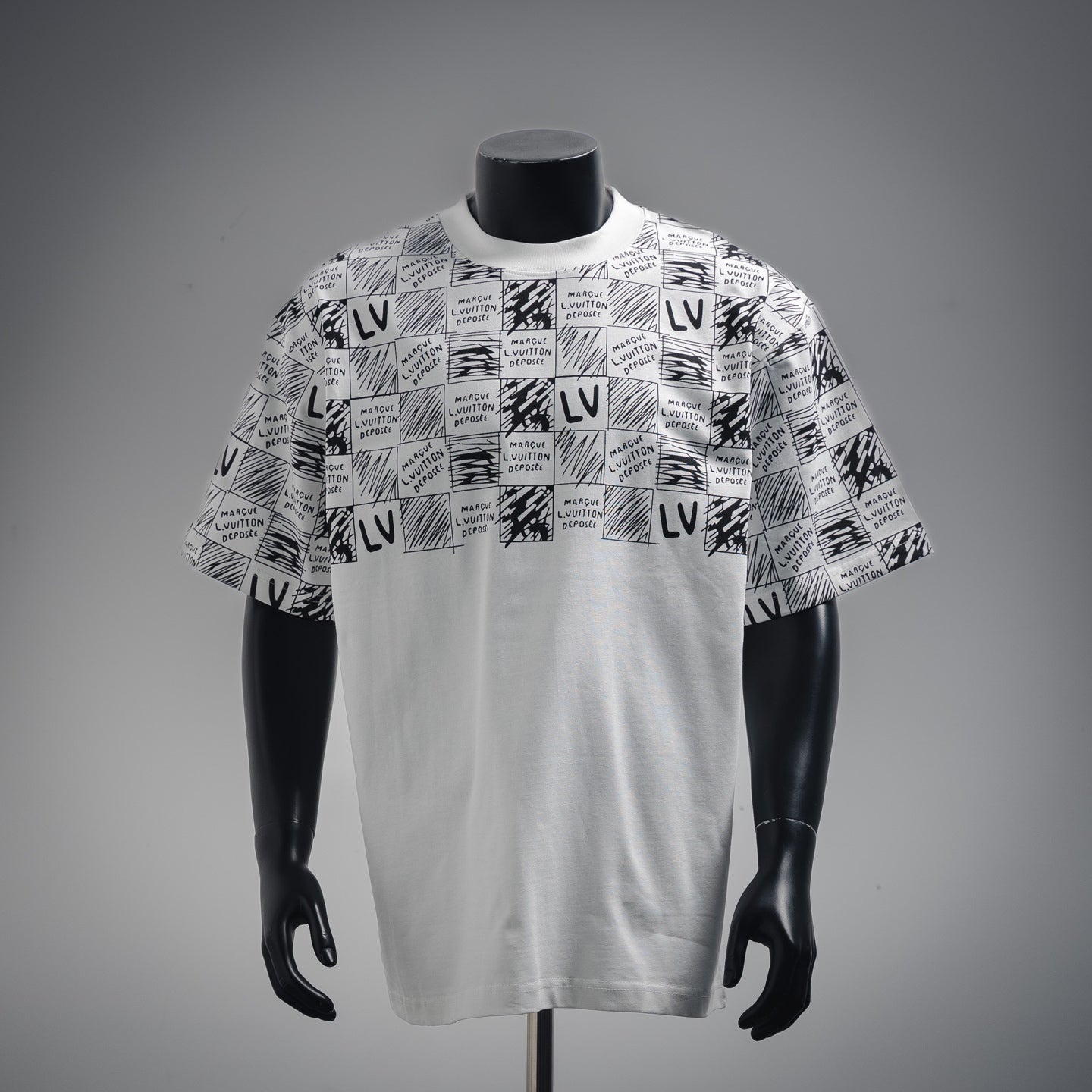 Louis 25ss print t-shirt