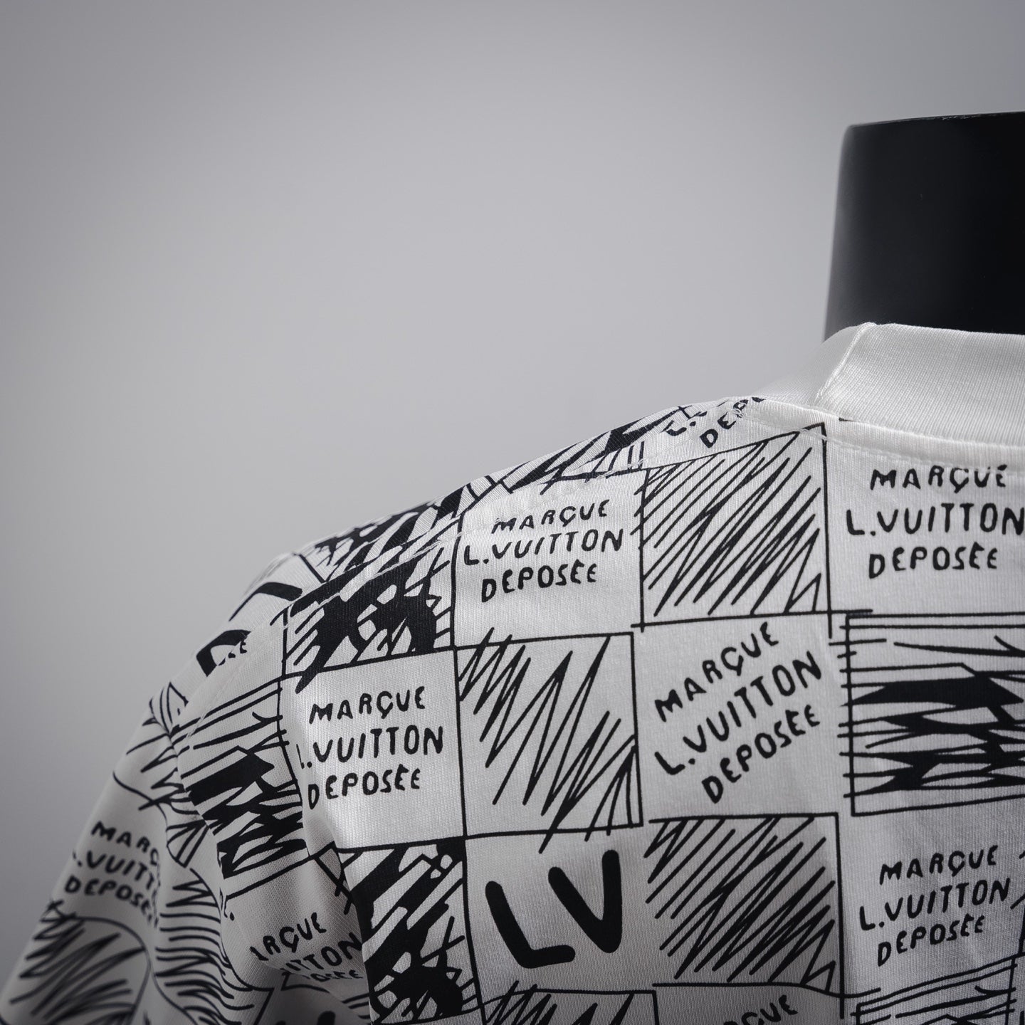 Louis 25ss print t-shirt