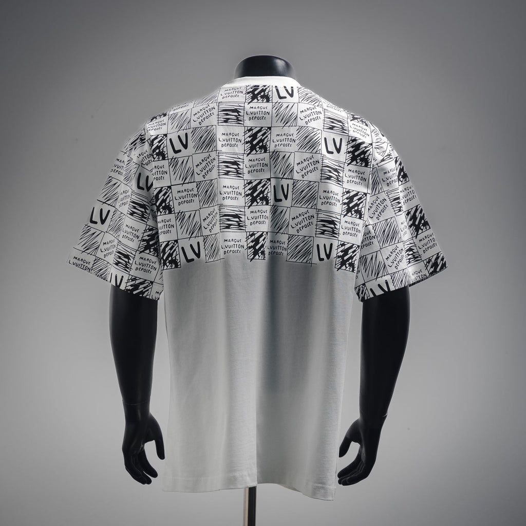 Louis 25ss print t-shirt