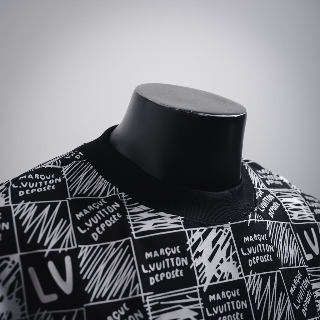 Louis 25ss print t-shirt