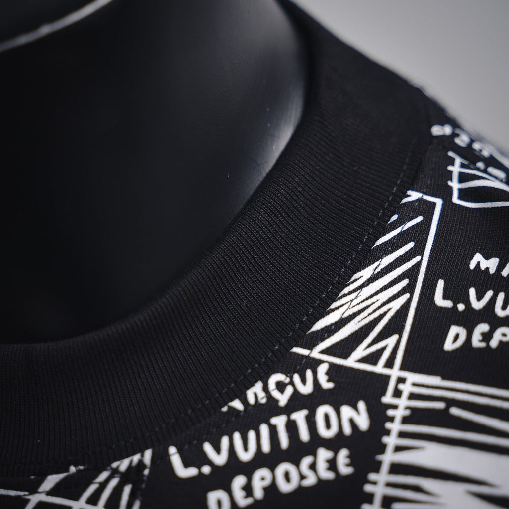 Louis 25ss print t-shirt