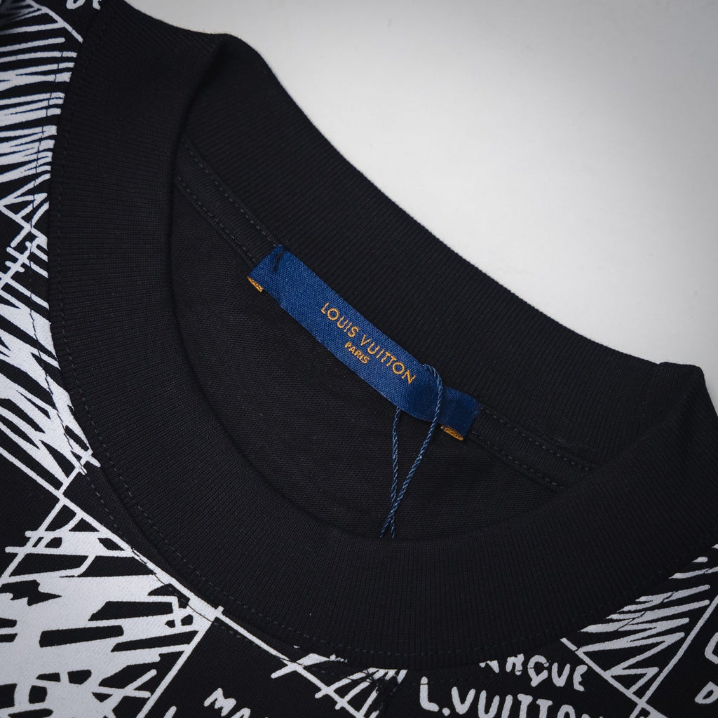 Louis 25ss print t-shirt