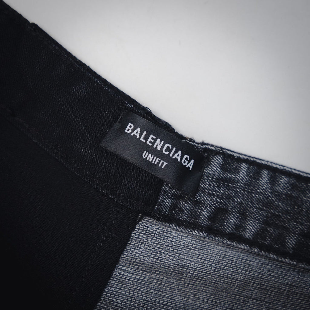 Balen 25ss patchwork jeans