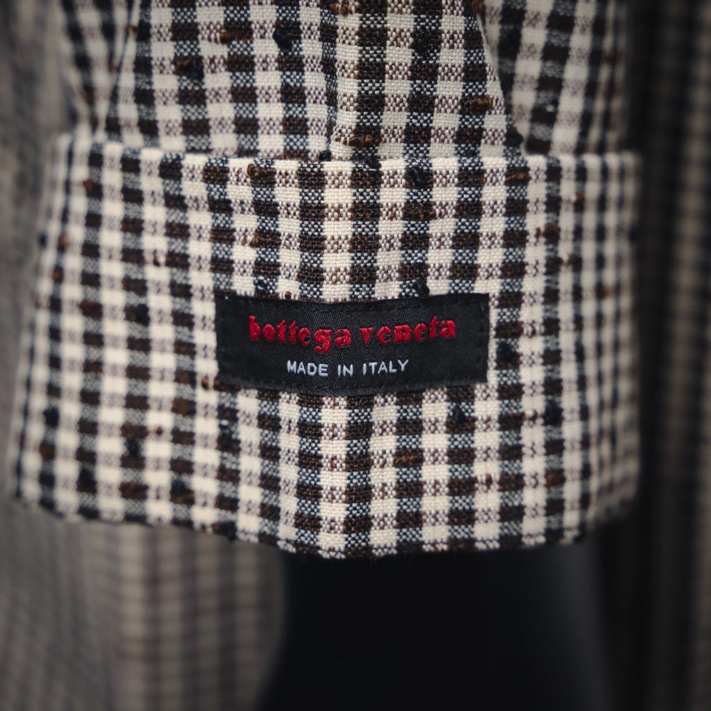 Bottega 25ss houndstooth shirt