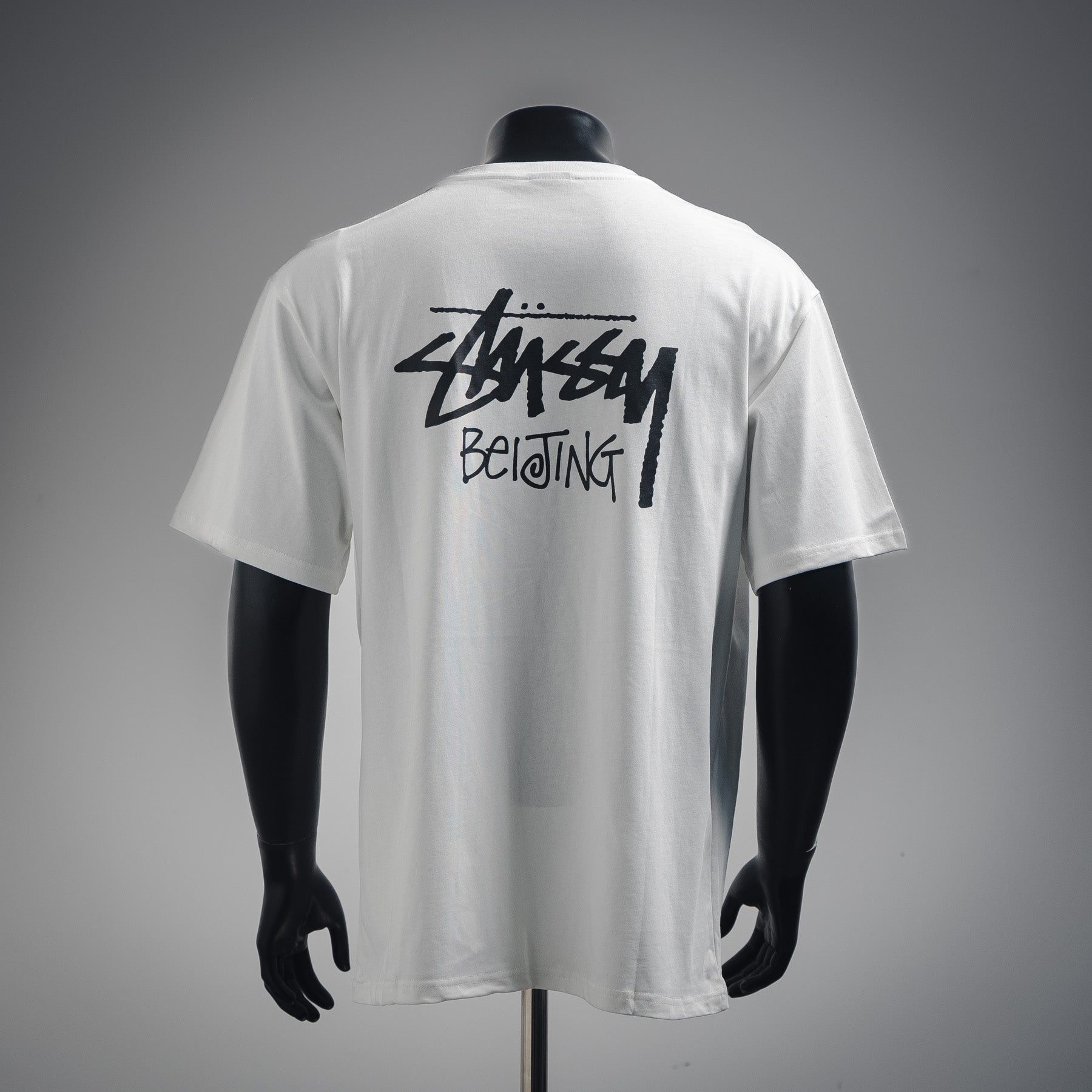 Stus 25ss print t-shirt