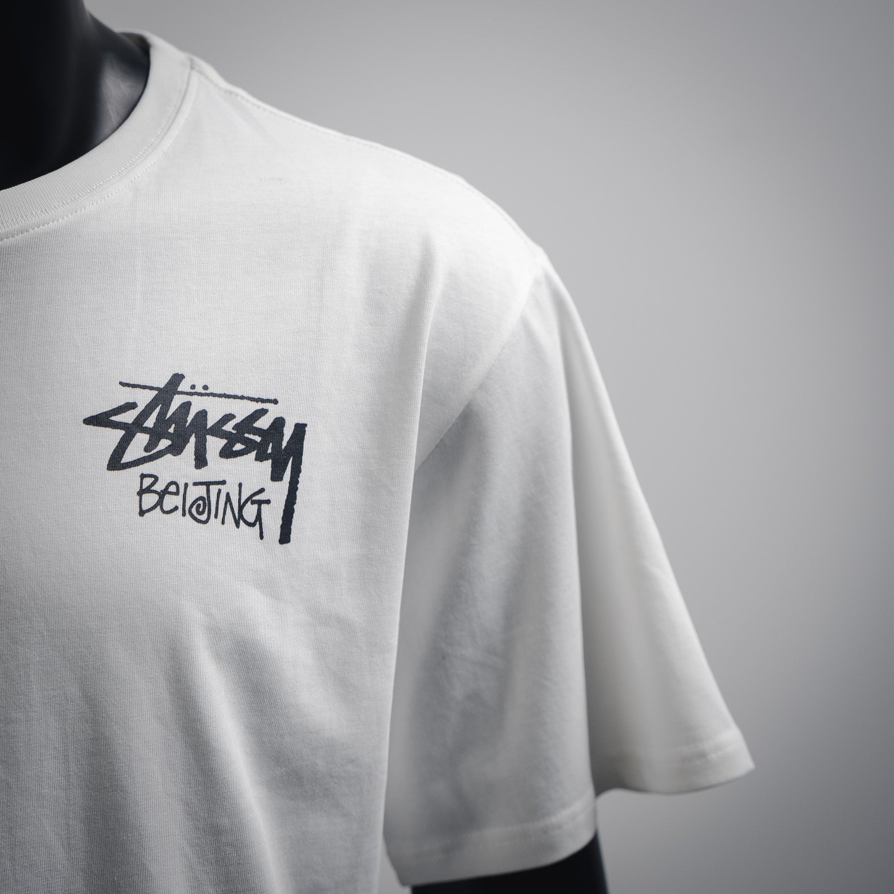 Stus 25ss print t-shirt