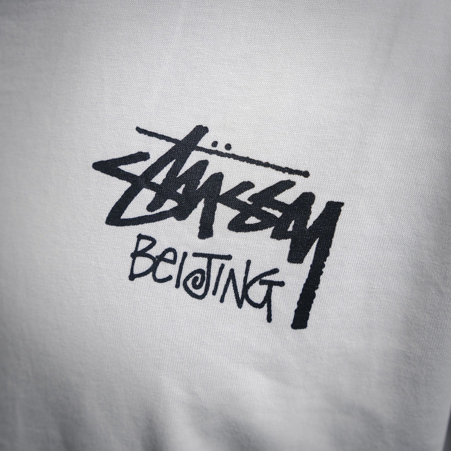 Stus 25ss print t-shirt