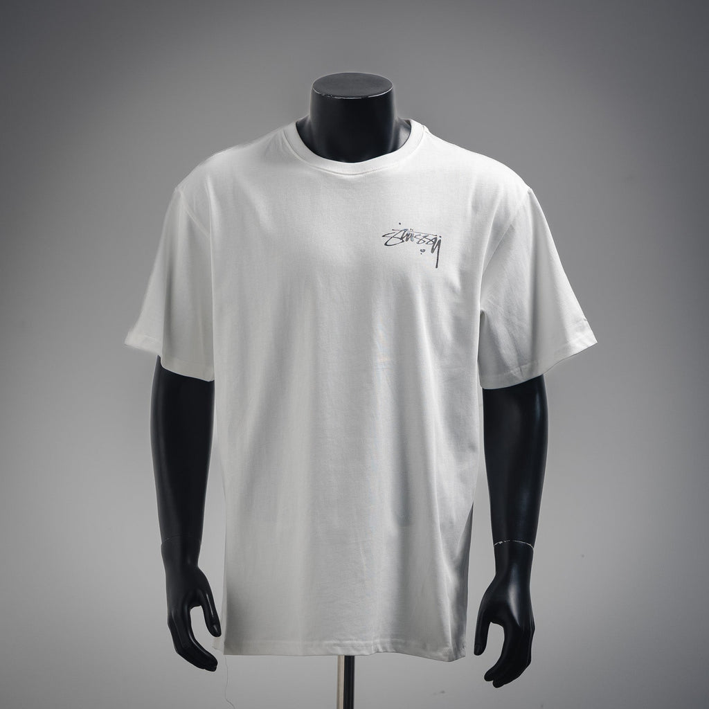 Stus 25ss  print t-shirt