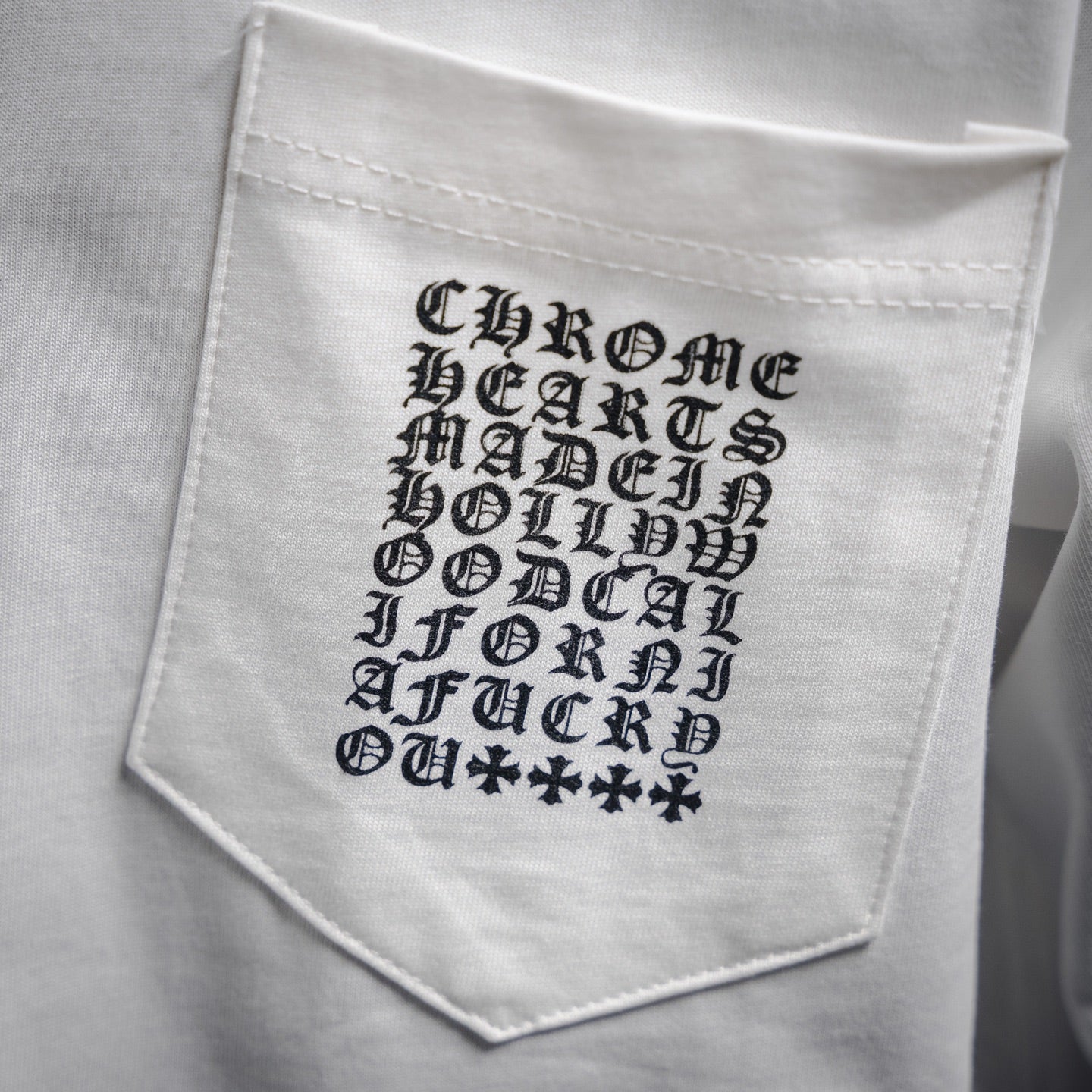 Chrome 25ss print t-shirt