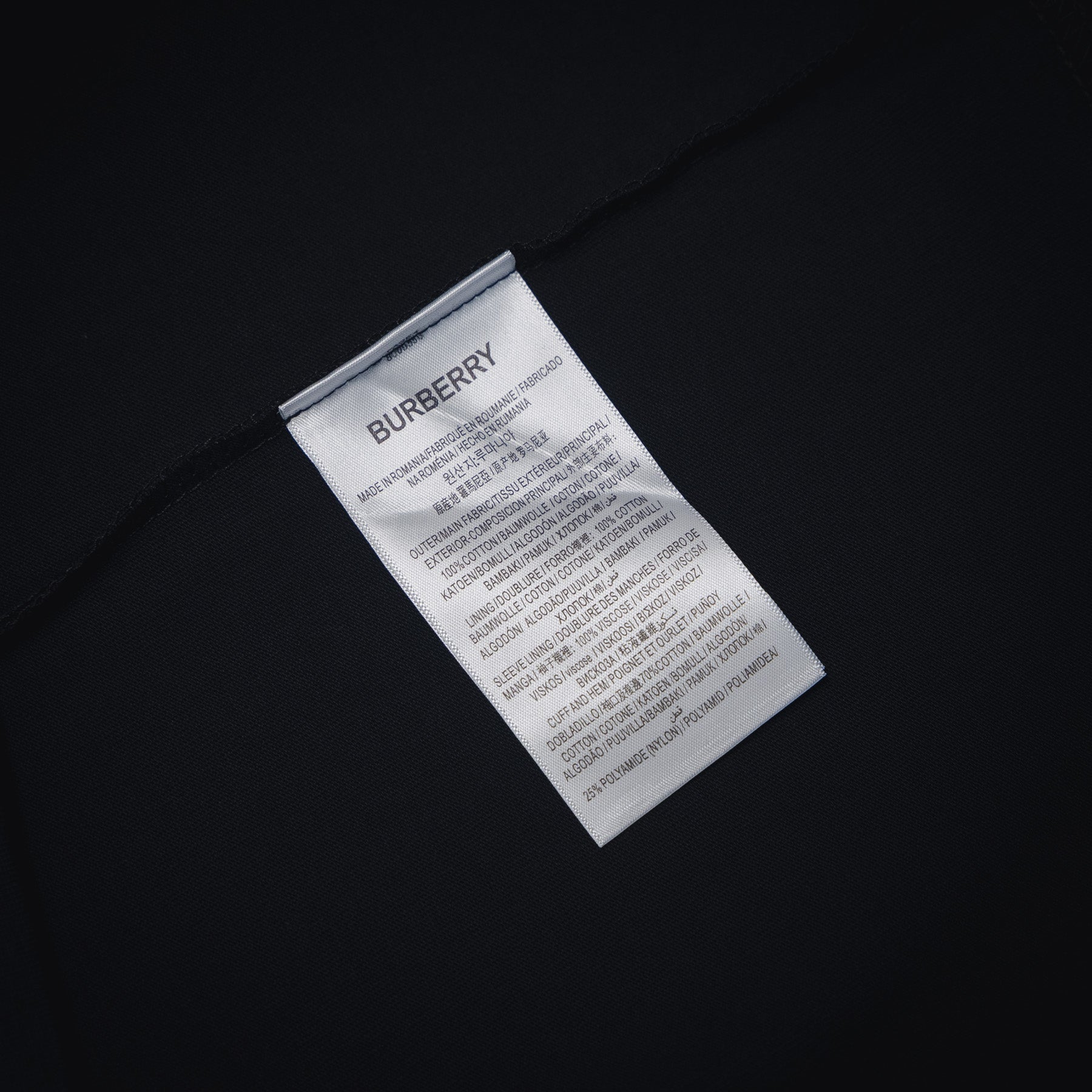 Bur 25ss embroidered t-shirt