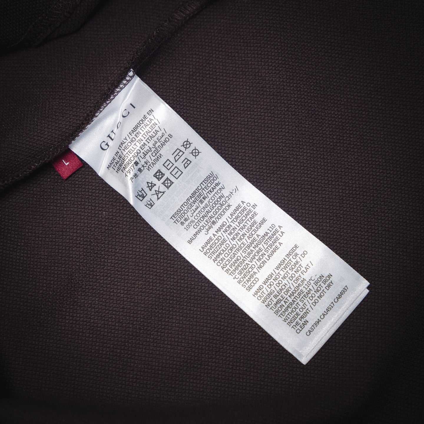 Guc 25ss embroidered polo