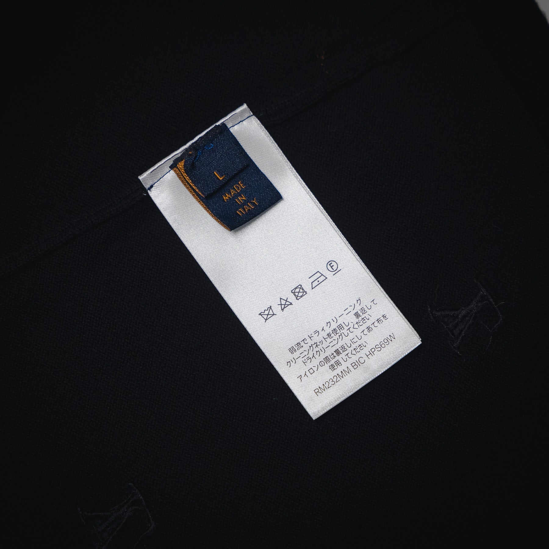 Louis 25ss embroidered t-shirt