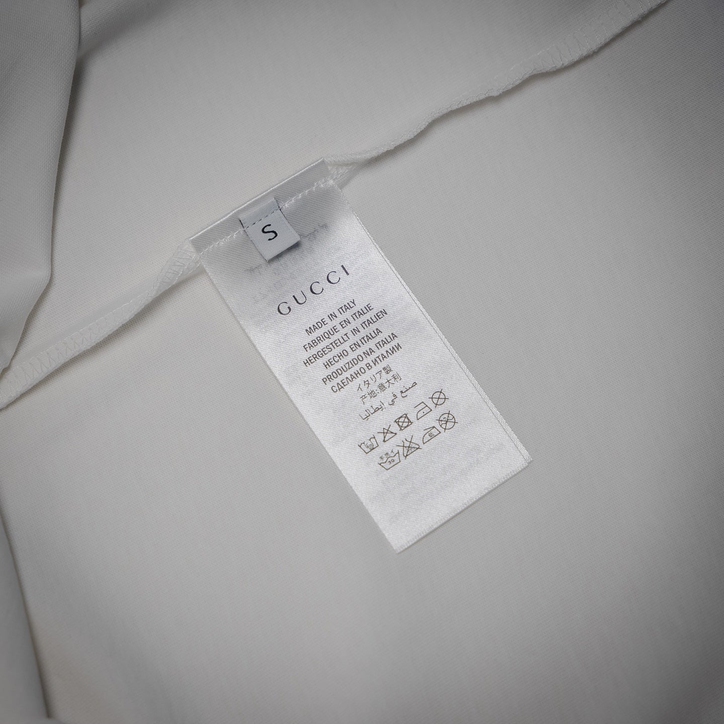 Guc 25ss print t-shirt