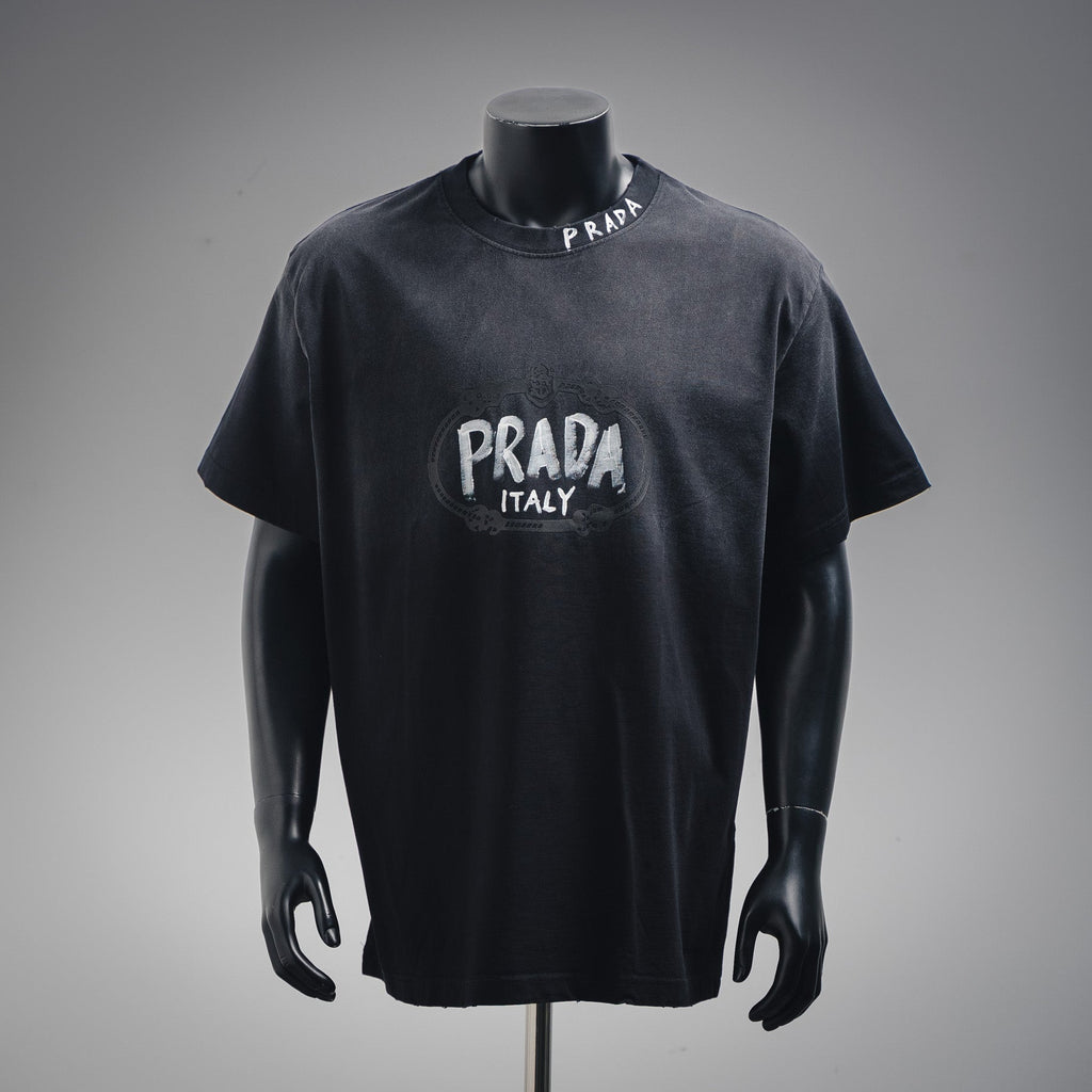 Pra 25ss print t-shirt