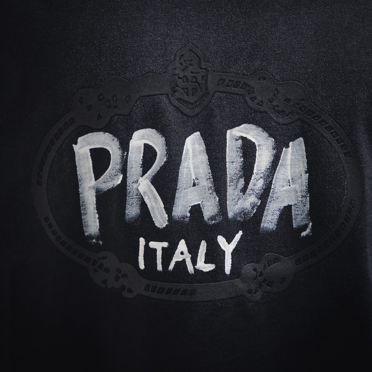 Pra 25ss print t-shirt