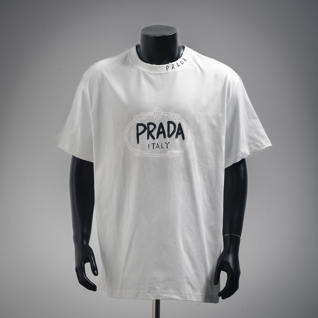 Pra 25ss print t-shirt