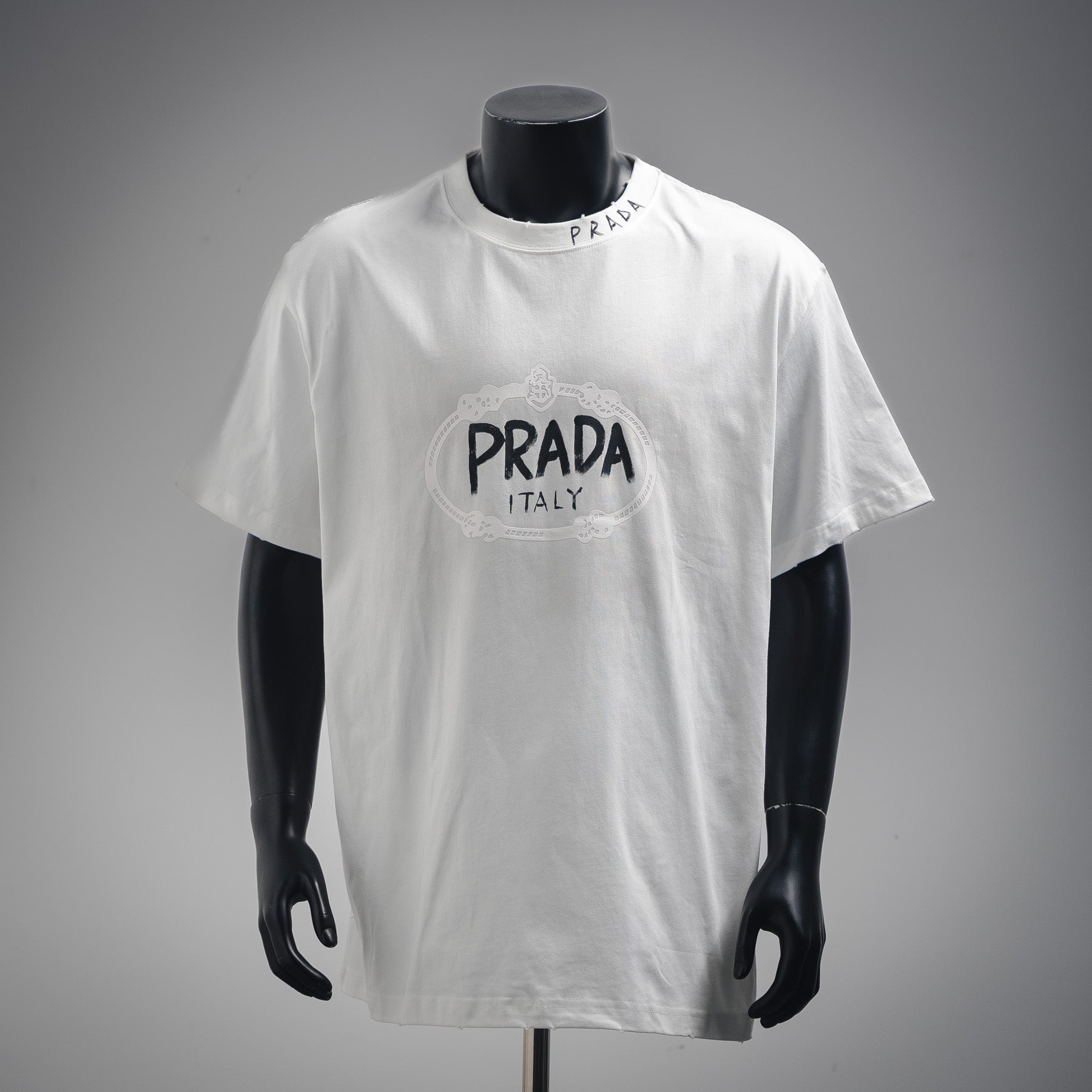 Pra 25ss print t-shirt