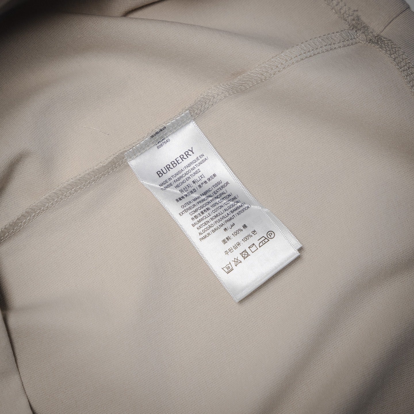 Burber 25ss print t-shirt