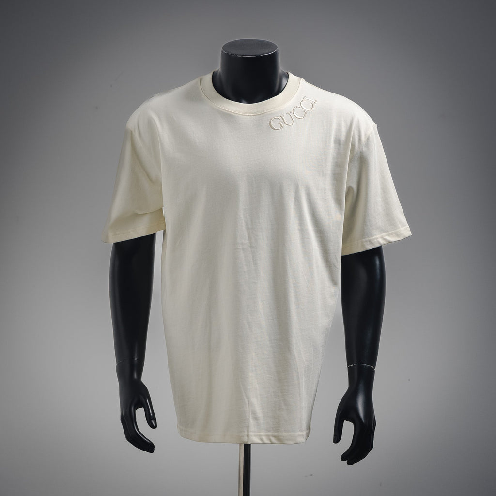Guc 25ss embroidered t-shirt