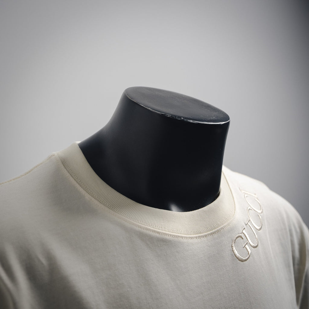 Guc 25ss embroidered t-shirt